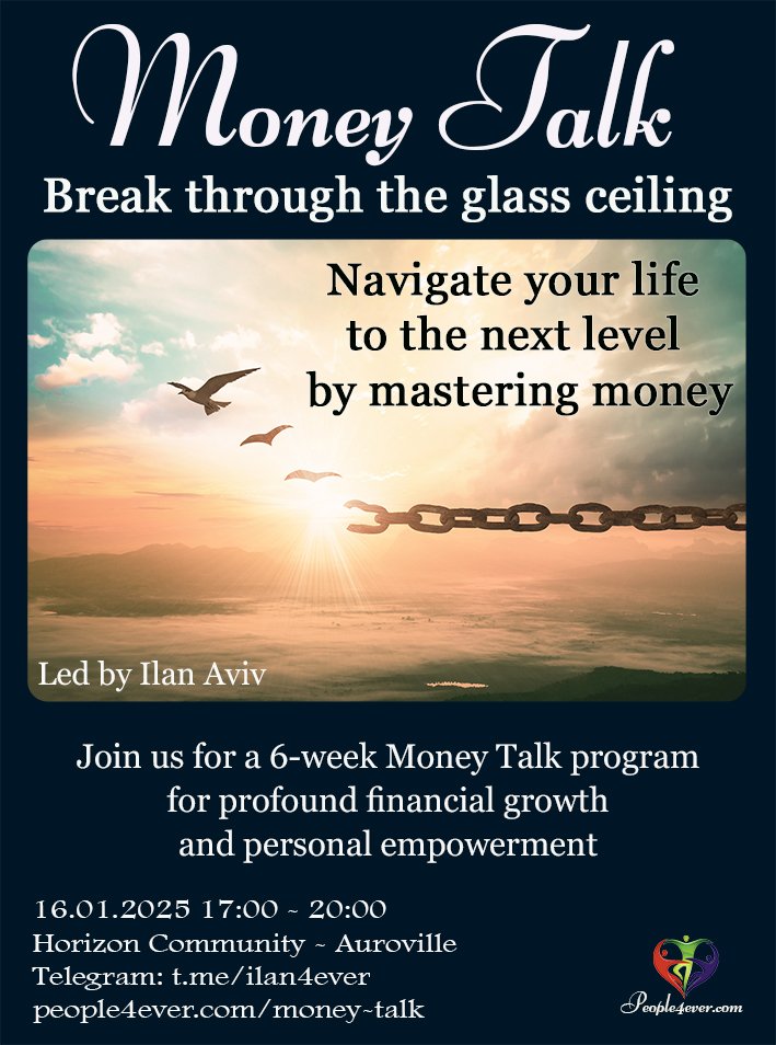 Money Talk workshop- Navigate your life to the next level by mastering money